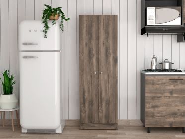 Virginia Double Door Storage Cabinet; Five Shelves