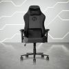 Techni Sport TSF65C Fabric Memory Foam Gaming Chair ‚Äì Black