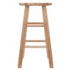 Element Counter Stools; 2-Pc Set; Natural