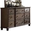 ACME Baudouin Dresser in Weathered Oak 26115