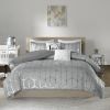 Metallic Printed Duvet Cover Set